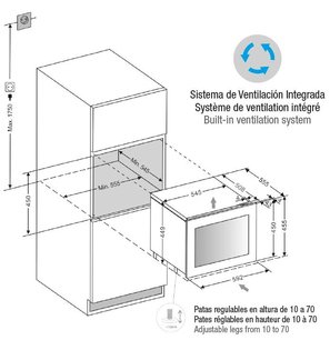 Встраиваемый винный шкаф Пандо PVMAVP 45-18CRR фото 3 в Краснодаре Встраиваемый винный шкаф Pando PVMAVP 45-18CRR фото 3 в Краснодаре