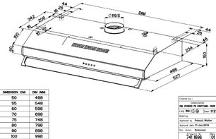 Встраиваемая вытяжка Фабер 741 PB W A60 300.0557.513 фото 2 в Краснодаре Встраиваемая вытяжка Faber 741 PB W A60 300.0557.513 фото 2 в Краснодаре