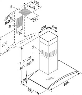 Вытяжка Миле DA 5190 W фото 4 в Краснодаре Вытяжка Miele DA 5190 W фото 4 в Краснодаре