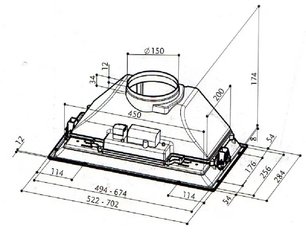 Вытяжка Фабер INCA SMART HC X A70 фото 2 в Краснодаре Вытяжка Faber INCA SMART HC X A70 фото 2 в Краснодаре