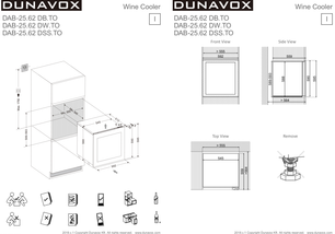 Винный шкаф Dunavox DAB-25.62DW.TO фото 2 в Краснодаре