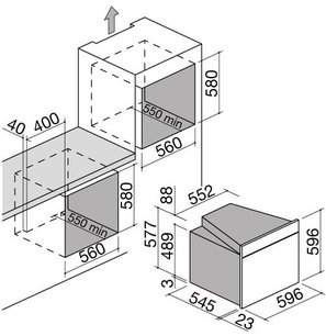 Духовой шкаф Barazza 1FEVSP фото 3 в Краснодаре