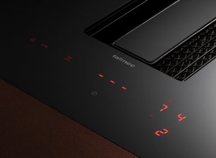 Варочная панель с вытяжкой Фалмек ZERO EASY 84 VETRO NERO фото 3 в Краснодаре Варочная панель с вытяжкой Falmec ZERO EASY 84 VETRO NERO фото 3 в Краснодаре