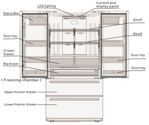 Холодильник Бертаззони REF90X фото 2 в Краснодаре Холодильник Bertazzoni REF90X фото 2 в Краснодаре