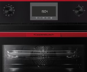 Компактный духовой шкаф с микроволнами Куперсбуш CBM 6330.0 S8 Hot Chili фото 2 в Краснодаре Компактный духовой шкаф с микроволнами Kuppersbusch CBM 6330.0 S8 Hot Chili фото 2 в Краснодаре