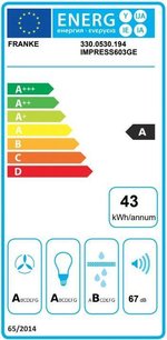 Вытяжка Франке IMPRESS 603 GE фото 3 в Краснодаре Вытяжка Franke IMPRESS 603 GE фото 3 в Краснодаре