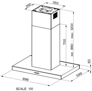 Вытяжка Фабер STILO COMFORT ISOLA WH MATT A90 фото 2 в Краснодаре Вытяжка Faber STILO COMFORT ISOLA WH MATT A90 фото 2 в Краснодаре