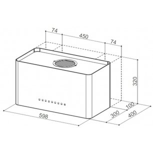 Вытяжка Фабер THALIA WH CORIAN F60 фото 3 в Краснодаре Вытяжка Faber THALIA WH CORIAN F60 фото 3 в Краснодаре