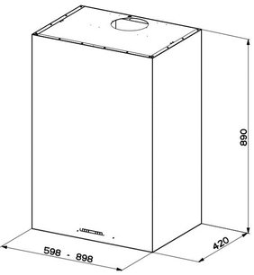 Вытяжка Фабер CUBIA PLUS EV8 X A45 фото 4 в Краснодаре Вытяжка Faber CUBIA PLUS EV8 X A45 фото 4 в Краснодаре