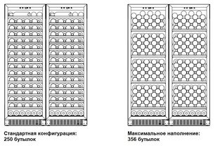 Винный шкаф Dometic C125G Double Wooden Zebrano фото 2 в Краснодаре
