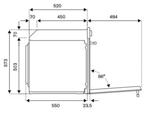 Духовой шкаф Bertazzoni F6011MODETN фото 3 в Краснодаре