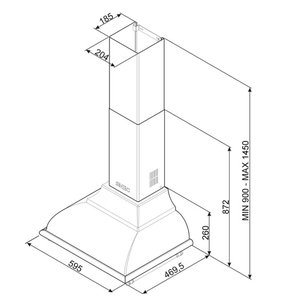 Вытяжка Смег KC16POE фото 3 в Краснодаре Вытяжка Smeg KC16POE фото 3 в Краснодаре