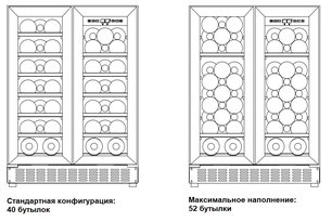 Винный шкаф Дометик E40FGD Elegance фото 2 в Краснодаре Винный шкаф Dometic E40FGD Elegance фото 2 в Краснодаре