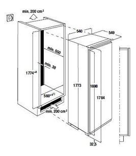 Холодильник Куперсбуш IKE 3390-2 фото 2 в Краснодаре Холодильник Kuppersbusch IKE 3390-2 фото 2 в Краснодаре