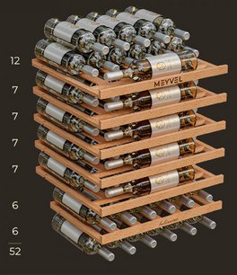 Винный шкаф Мэйвел MV52PRO-KBB1 фото 2 в Краснодаре Винный шкаф Meyvel MV52PRO-KBB1 фото 2 в Краснодаре