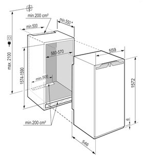 Встраиваемый холодильник Либхер IRBe 4851 Prime фото 4 в Краснодаре Встраиваемый холодильник Liebherr IRBe 4851 Prime фото 4 в Краснодаре