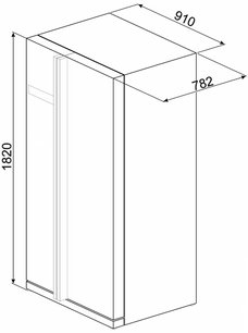 Холодильник Smeg SBS63XE фото 2 в Краснодаре