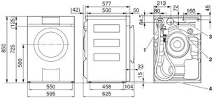 Стиральная машина Фауцуг Adora SLQ с левым навесом двери (WAASLQZ li) фото 4 в Краснодаре Стиральная машина V-ZUG Adora SLQ с левым навесом двери (WAASLQZ li) фото 4 в Краснодаре