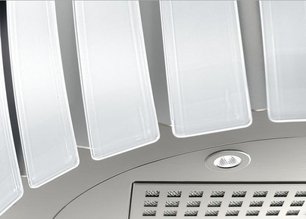 Вытяжка Falmec Prestige 65 Vetro ix (800) white фото 2 в Краснодаре