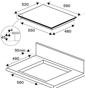 Варочная панель Бертаззони P604IM2B2NE-20 фото 4 в Краснодаре Варочная панель Bertazzoni P604IM2B2NE-20 фото 4 в Краснодаре