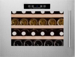 Винный шкаф Дунавокс DX-24.56BSK (B) петли слева фото 2 в Краснодаре Винный шкаф Dunavox DX-24.56BSK (B) петли слева фото 2 в Краснодаре