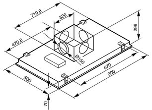 Вытяжка Смег KSEG90X-1 фото 3 в Краснодаре Вытяжка Smeg KSEG90X-1 фото 3 в Краснодаре