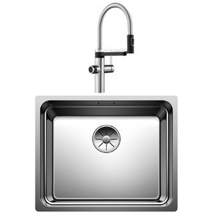 Blanco (мойка ETAGON 500-U + EVOL-S Pro Filter 526311 нержавеющая сталь) фото в Краснодаре