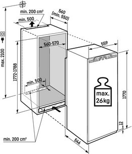 Встраиваемый холодильник Liebherr IRBdi 5170 Peak фото 4 в Краснодаре