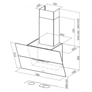 Вытяжка Фабер JOLIE ACT WH A80 фото 4 в Краснодаре Вытяжка Faber JOLIE ACT WH A80 фото 4 в Краснодаре