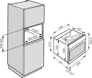 Духовой шкаф Миле H6401B OBSW черный обсидиан фото 3 в Краснодаре Духовой шкаф Miele H6401B OBSW черный обсидиан фото 3 в Краснодаре