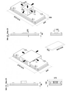 Встраиваемая вытяжка Фалмек Stella isola 90 ix ECP фото 4 в Краснодаре Встраиваемая вытяжка Falmec Stella isola 90 ix ECP фото 4 в Краснодаре