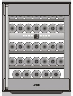 Винный шкаф Смег SCV36XS1 фото 2 в Краснодаре Винный шкаф Smeg SCV36XS1 фото 2 в Краснодаре