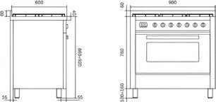 Варочный центр Ilve L096-WMP/MGD фото 3 в Краснодаре