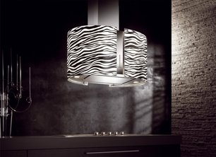 Вытяжка Фалмек Mirabilia Isola 85 Zebra Vetro (800) ECP фото 2 в Краснодаре Вытяжка Falmec Mirabilia Isola 85 Zebra Vetro (800) ECP фото 2 в Краснодаре