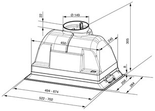 Вытяжка Смег KSEG7X фото 3 в Краснодаре Вытяжка Smeg KSEG7X фото 3 в Краснодаре