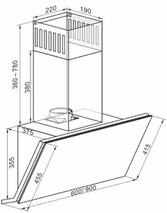 Вытяжка Кайзер AT 9430F Eco фото 3 в Краснодаре Вытяжка Kaiser AT 9430F Eco фото 3 в Краснодаре