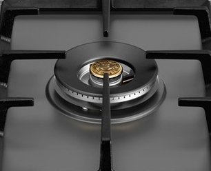 Газовая варочная панель Бертаззони P905CHERNE фото 3 в Краснодаре Газовая варочная панель Bertazzoni P905CHERNE фото 3 в Краснодаре