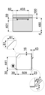 Духовой шкаф Смег SFP750AOPZ фото 3 в Краснодаре Духовой шкаф Smeg SFP750AOPZ фото 3 в Краснодаре