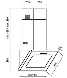 Вытяжка Куперсберг F 617 BL фото 2 в Краснодаре Вытяжка Kuppersberg F 617 BL фото 2 в Краснодаре