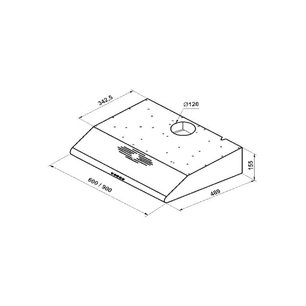 Козырьковая вытяжка Korting KHT 6334 N фото 3 в Краснодаре