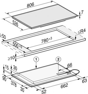 Варочная панель Миле KM7575 FR новая с витрины, без коробки фото 4 в Краснодаре Варочная панель Miele KM7575 FR новая с витрины, без коробки фото 4 в Краснодаре