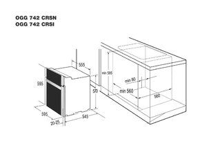 Духовой шкаф Кертинг OGG 742 CRSI фото 3 в Краснодаре Духовой шкаф Korting OGG 742 CRSI фото 3 в Краснодаре