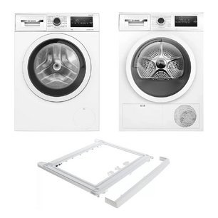 Bosch Serie 4 (стиральная машина WAN24200ME + сушильная машина WTN86201ME + монтажный элемент WTZ20410) фото в Краснодаре Bosch Serie 4 (стиральная машина WAN24200ME + сушильная машина WTN86201ME + монтажный элемент WTZ20410) фото в Краснодаре