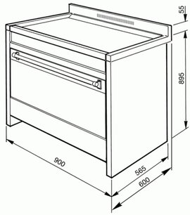 Варочный центр Smeg A1-7 фото 2 в Краснодаре