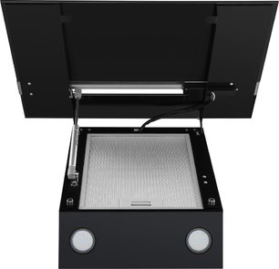 Кухонная вытяжка MAUNFELD Bridge Line 50 черный\вставка сатин фото 3 в Краснодаре Кухонная вытяжка MAUNFELD Bridge Line 50 черный\вставка сатин фото 3 в Краснодаре