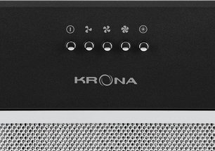 Вытяжка Krona AMBRA 600 black PB фото 3 в Краснодаре Вытяжка Krona AMBRA 600 black PB фото 3 в Краснодаре