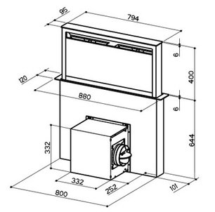 Вытяжка Фабер FABULA WH фото 2 в Краснодаре Вытяжка Faber FABULA WH фото 2 в Краснодаре