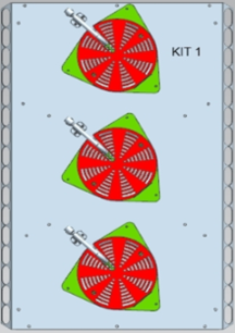 Комплект для уменьшения скорости Smeg 3921 фото в Краснодаре