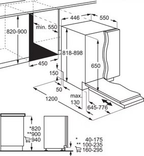 Встраиваемая посудомоечная машина Electrolux KEGB3410L фото 3 в Краснодаре