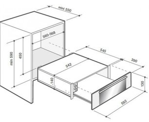 Встраиваемый подогреватель посуды Де Дитрих DWD7400G фото 3 в Краснодаре Встраиваемый подогреватель посуды De Dietrich DWD7400G фото 3 в Краснодаре
